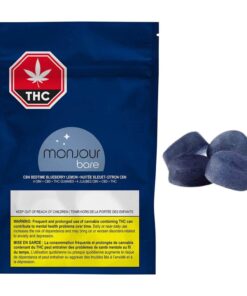 Monjour | CBN Bedtime Blueberry Lemon | Soft Chews