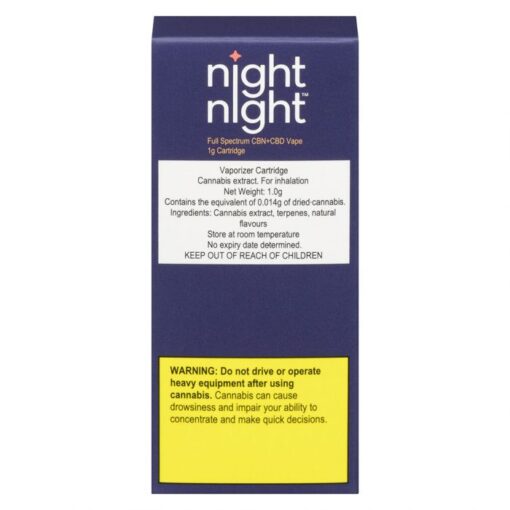 NightNight | Full Spectrum CBN + CBD | 510 Cart